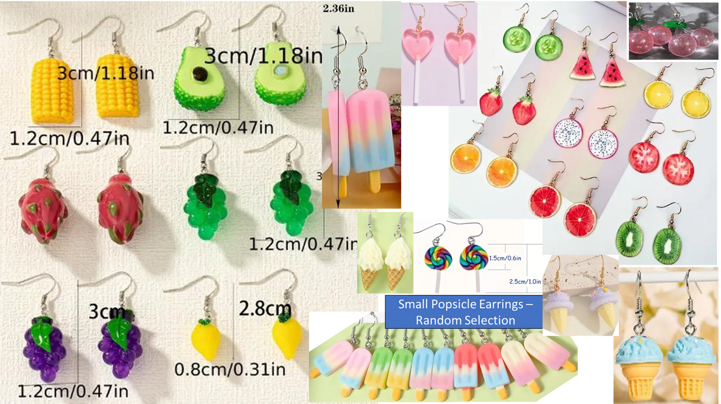 Jewelry 08: Ice Cream, Ramen, Fruit, Veg & More