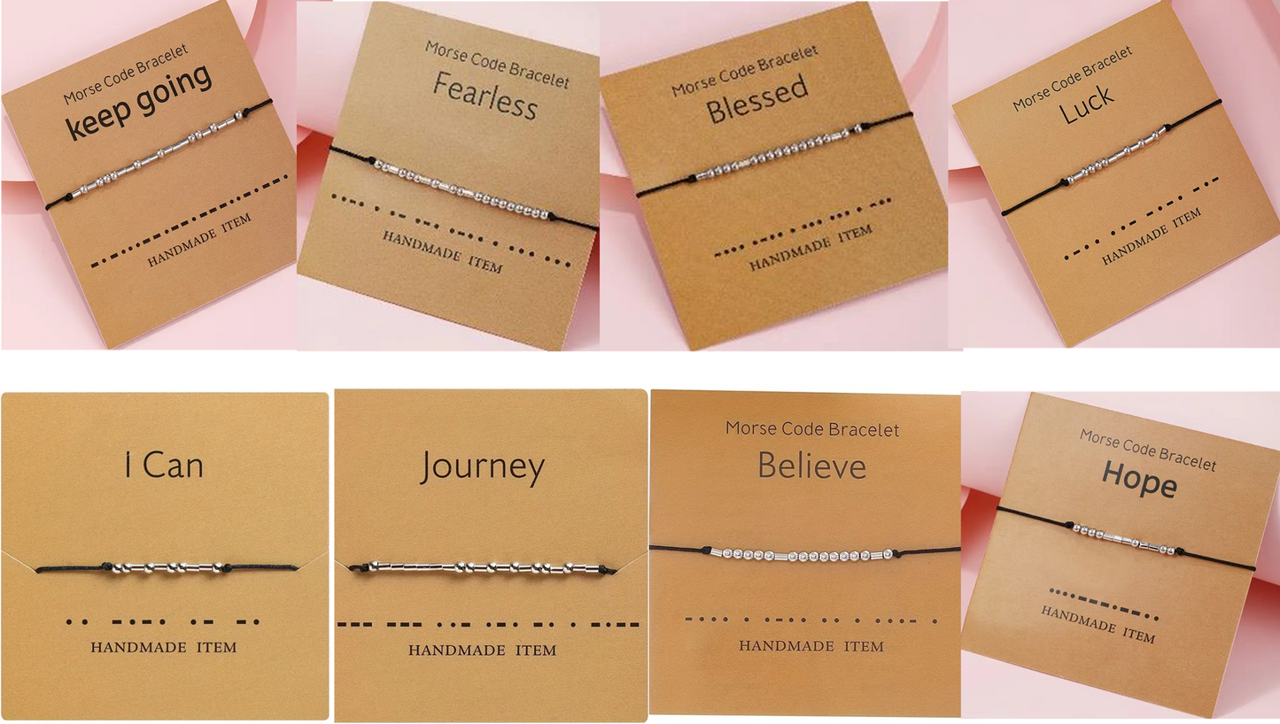 Jewelry 17: Morse Code Bracelets