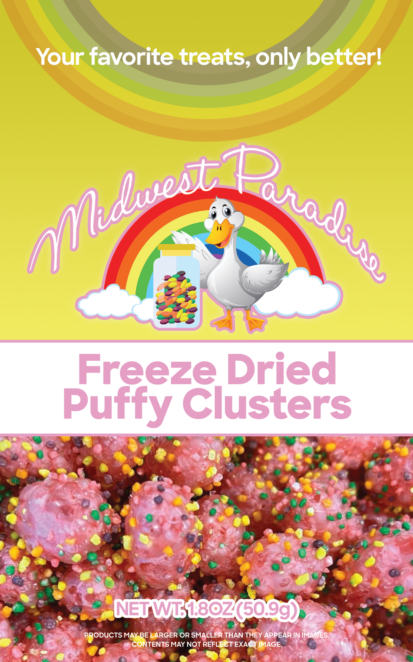 Freeze Dried Puffy Clusters
