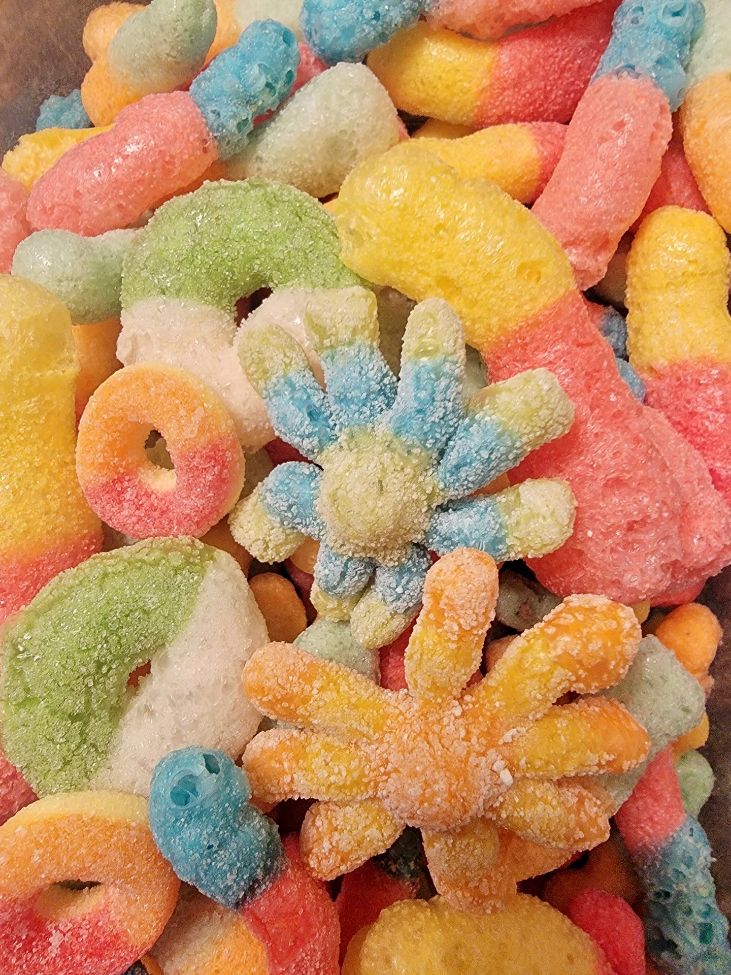 Freeze Dried Assorted Gummy Crunch