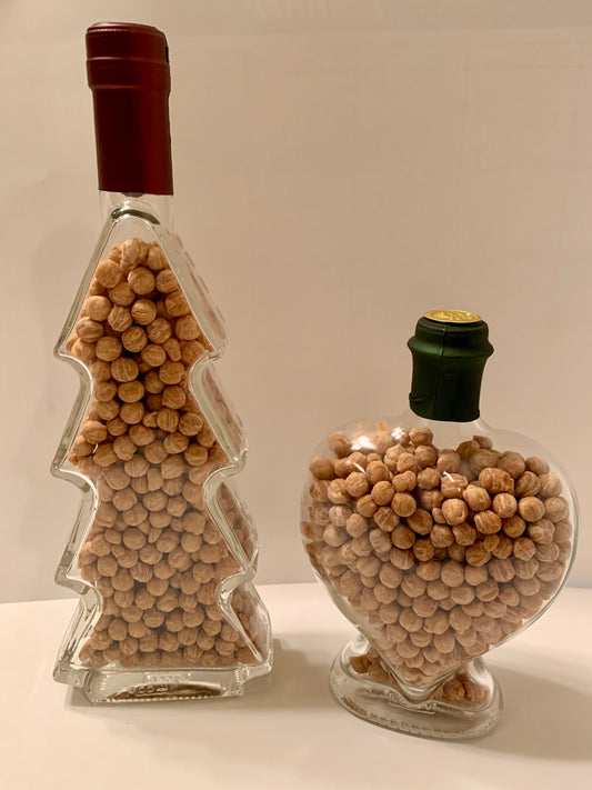 Freeze Dried Caramel Bits Crunch & Reusable Glass Bottle