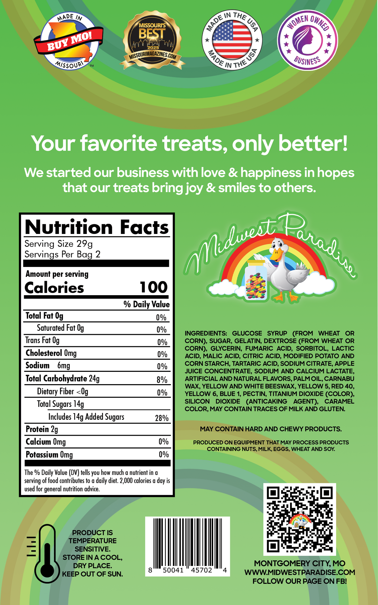 Freeze Dried Assorted Gummy Crunch